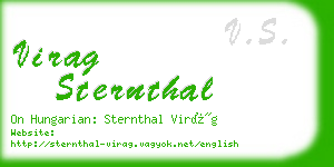 virag sternthal business card